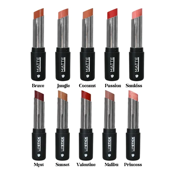 Labial En Barra Matte Y Cremoso Dolce Bella Original