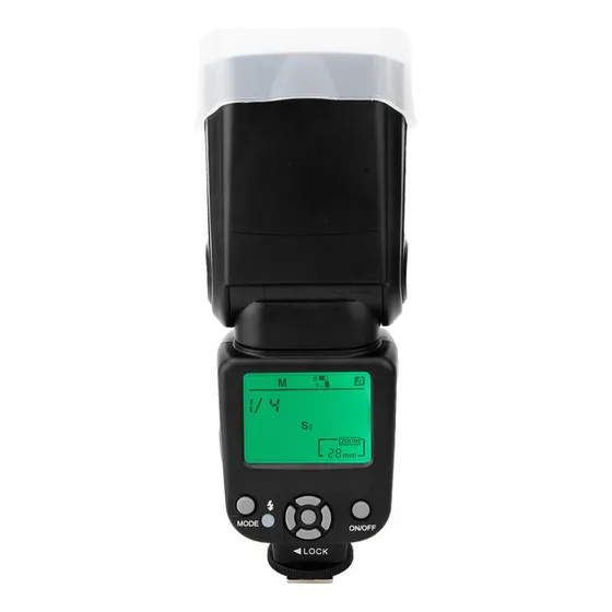 Flash Profissional Externo Speedlite Triopo Tr-960ii Ativado
