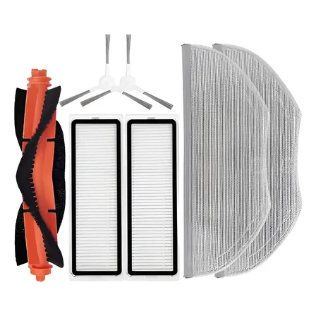 Kit Acessórios Robô Aspirador Xiaomi S40c / E101 Branco