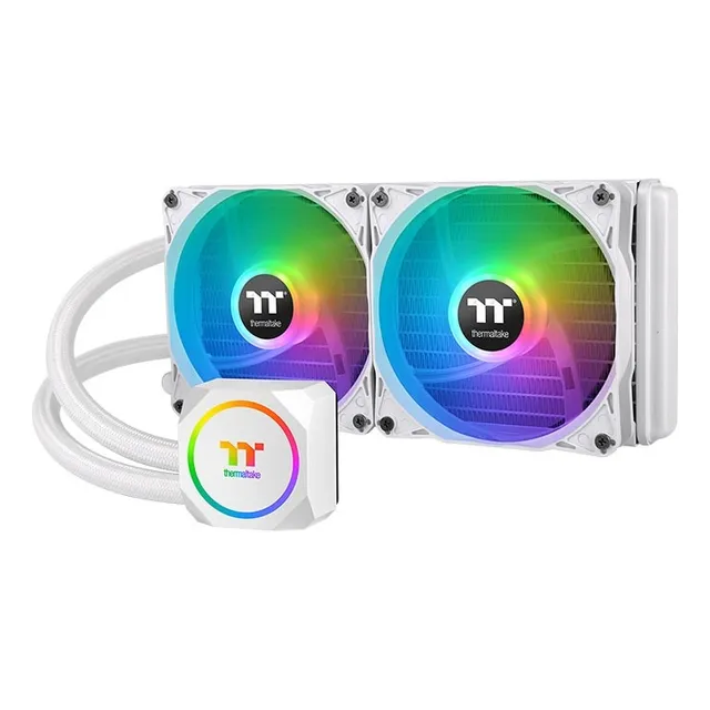 Thermaltake Th240 Argb Snow Edition Amd Intel Cooler Liquido