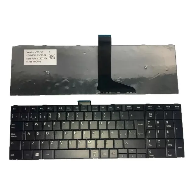Teclado Toshiba C50 C50d C55 C55d Español Con Envio