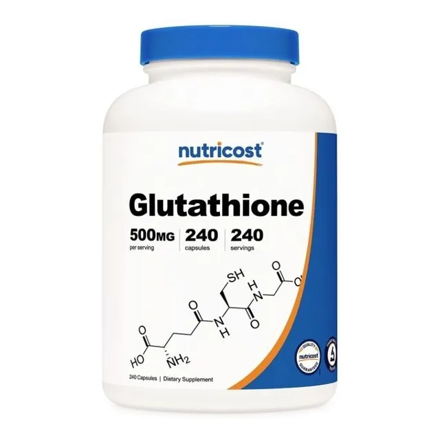 Original Nutricost Glutathione Glutatione 500mg 240cap
