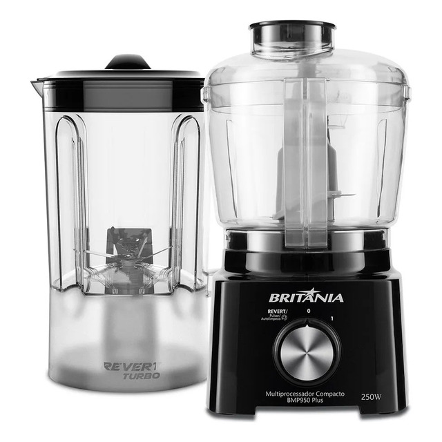 Britânia Compacto Processador Bmp900p Turbo 250w 110v/127v Britânia Compacto Processador Bmp900p Turbo 250w 110v/127v