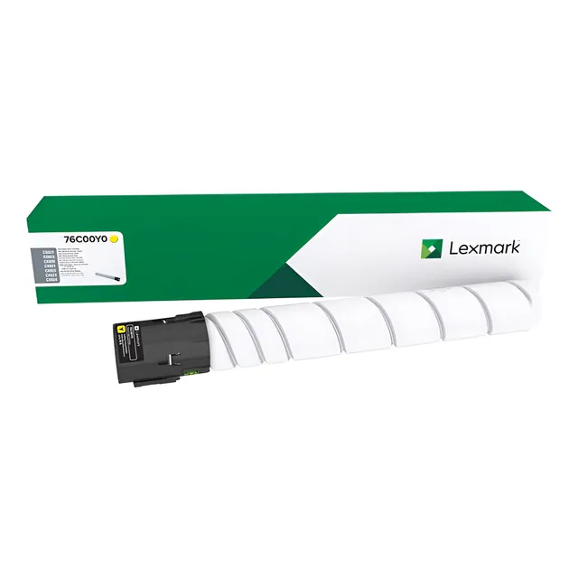 Toner Laser Lexmark 76c0hy0 Amarillo Alto Rendimiento