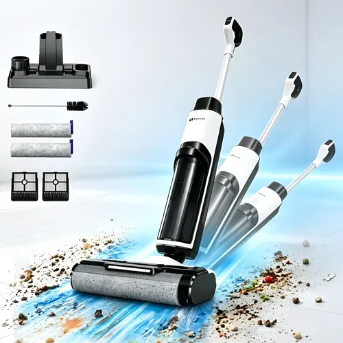 Dreame H12 Dual Flexreach Aspirador 6 Em 1 Seco E Úmido Preto