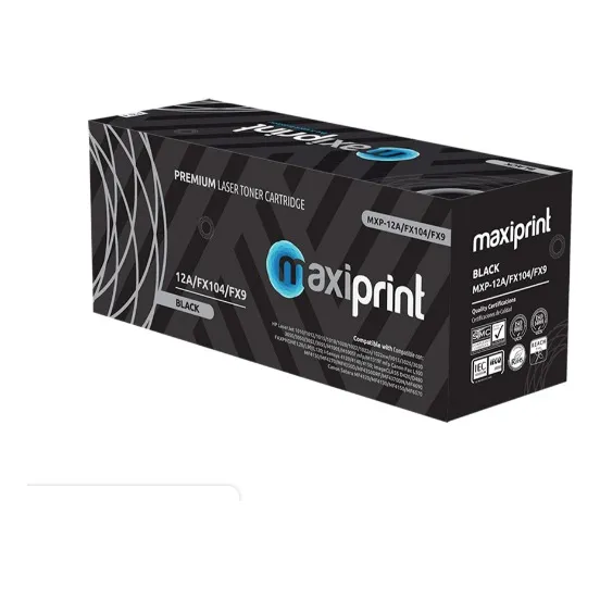 Toner Maxiprint Compatible Con Hp Q2612a Canon Fx104 Fx9