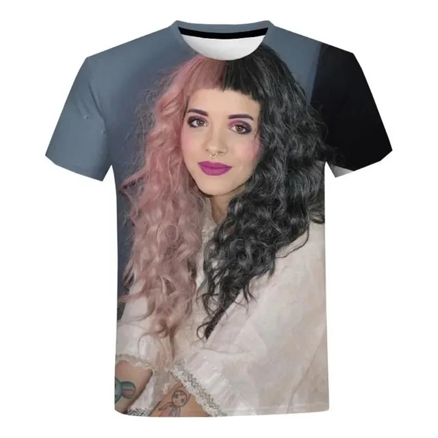 Camiseta Manga Corta Ct Con Estampado 3d Melanie Martinez