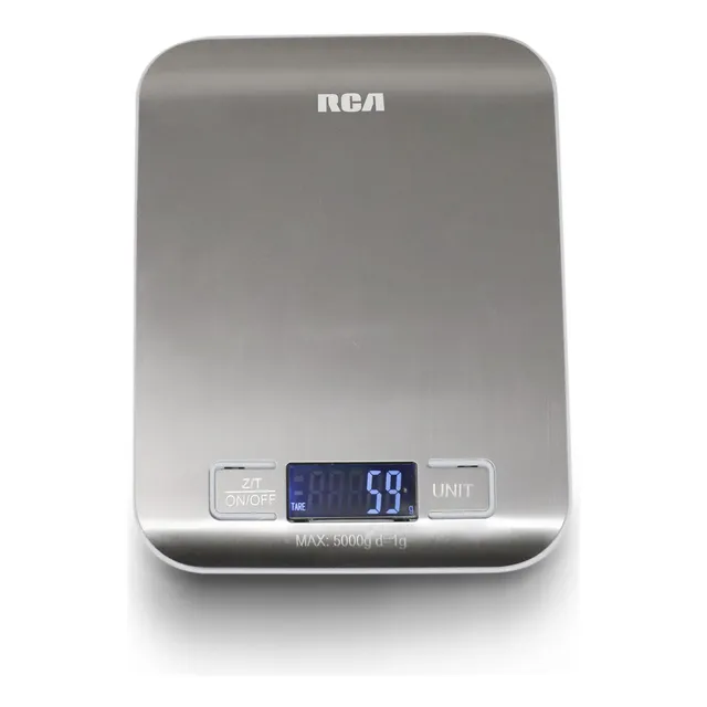 Rca Báscula Digital De Cocina Rc-b1 Capacidad máxima 5 g Color Plateado