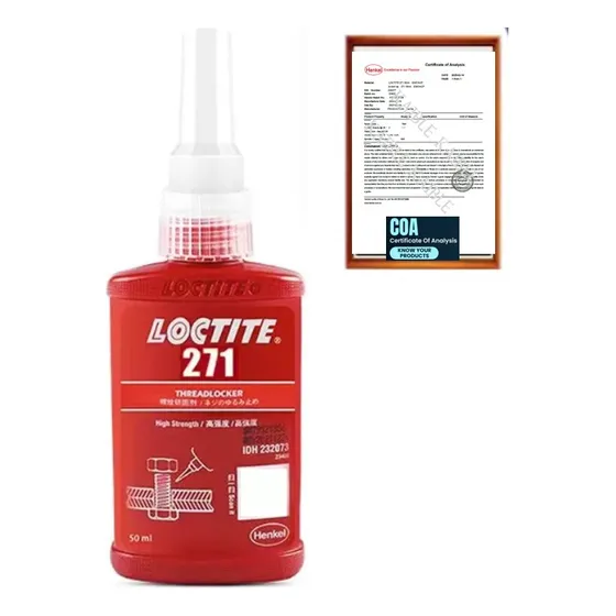 Loctite 271 De 50 Ml ( Sella Roscas ) Facturado Y Nuevo