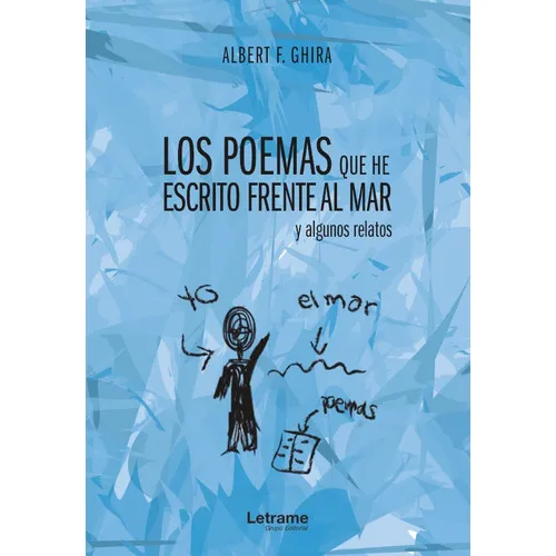 Los poemas que he escrito frente al mar y algunos relatos, de Albert F. Ghira. Editorial Letrame, tapa blanda en español, 2019