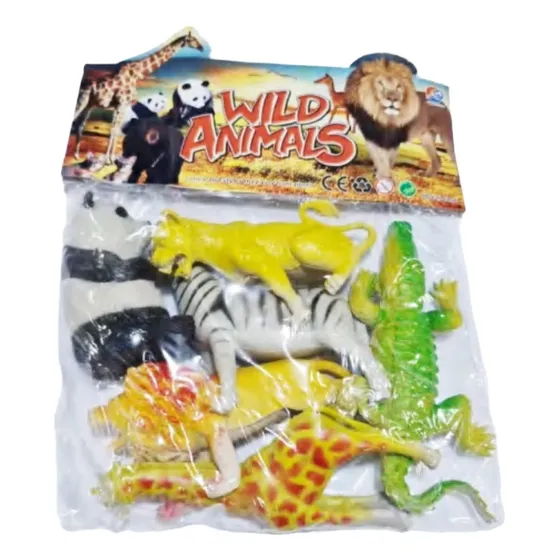 Animales Salvajes Selva Zoologico Zafari Cocodrilo 12 Cms