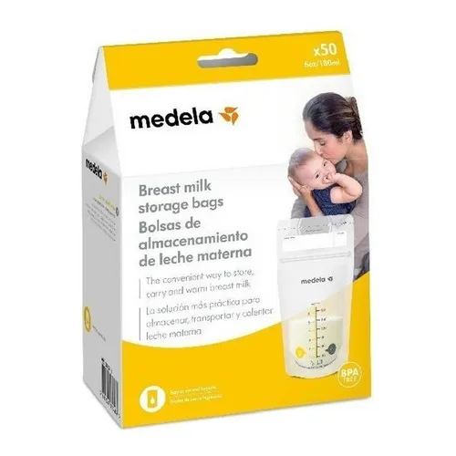 Bolsas Para Almacenar Leche Materna Medela 50 Unidades