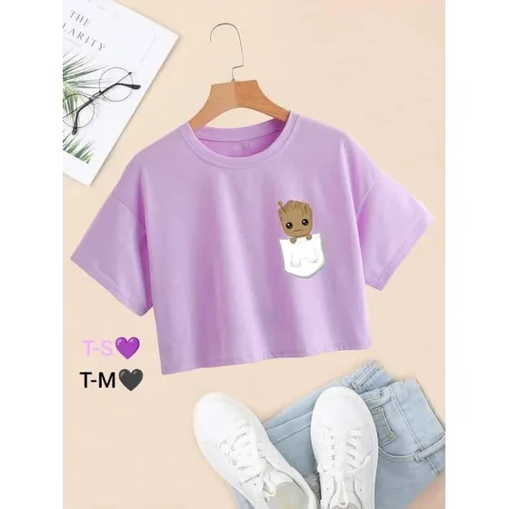 Crop Top De Groot Para Dama