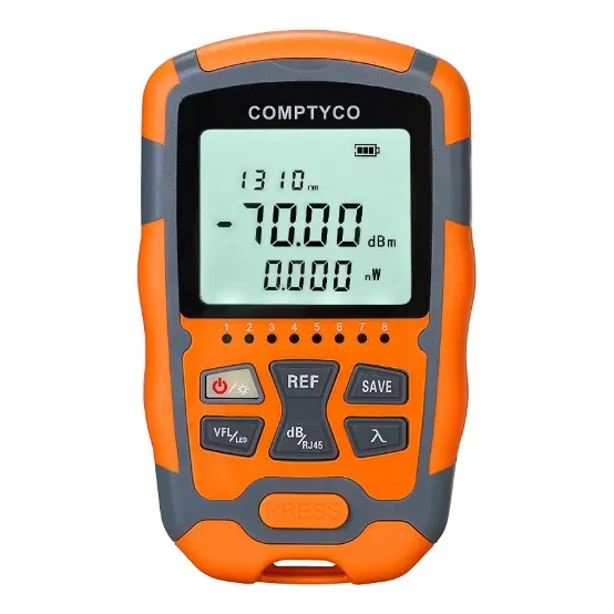 Power Meter Con Vfl Para Fibra Óptica Ftth