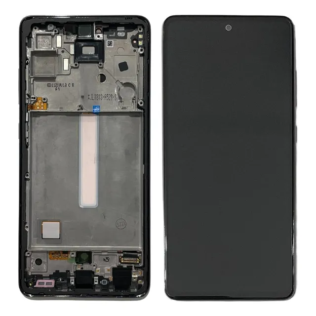 Frontal Tela Display Samsung A52s 5g A528 Com Aro Original