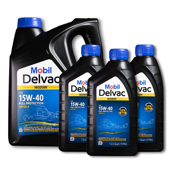 Mobil Delvac Modern 15w40 -semisintetico - Galon + 3 Cuartos