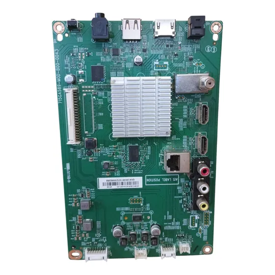 Placa Principal Tv Aoc 43s5195/78g. 715ga589-m0d-b00-0043