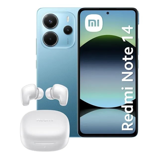 Celular Xiaomi Redmi Note14 256/8gb 50/8/2/20mp+buds 6 Play