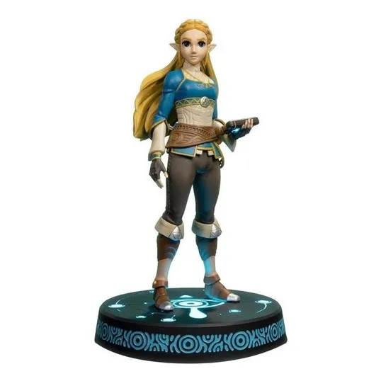 Primeiros 4 bonecos - Legend Of Zelda Botw - Zelda 10 Collector