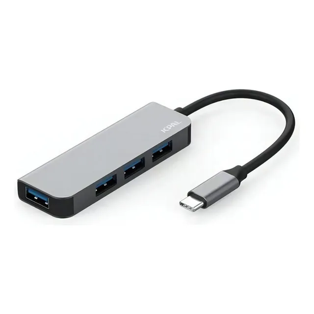 Hab USB tipo C 1 puerto USB 3.0 de 5 Gbps+ 3 puertos USB 2.0