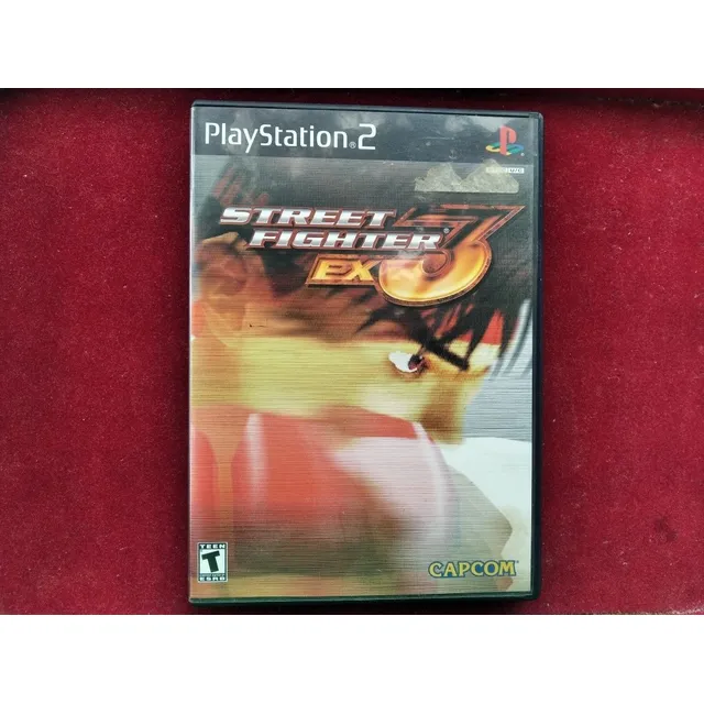 Street Fighter Ex3 ( Playstation 2 ) ( Caja ) 5v     \(^o^)/