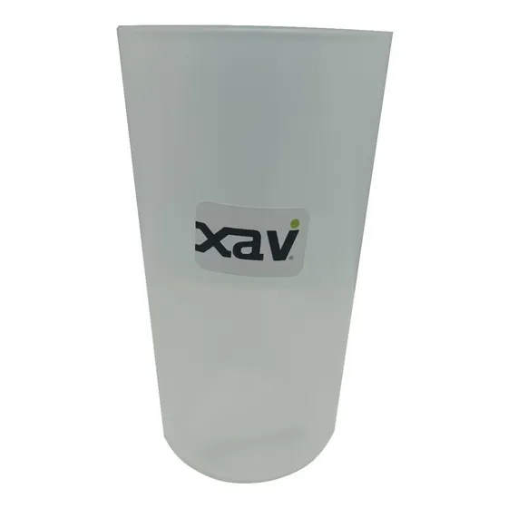 Vaso Largo Plastico Transparente Incor 5237 1.94$
