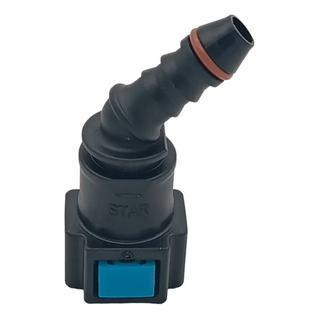 Conector Manguera Gasolina Semi Curvo 5/16 45 Grados
