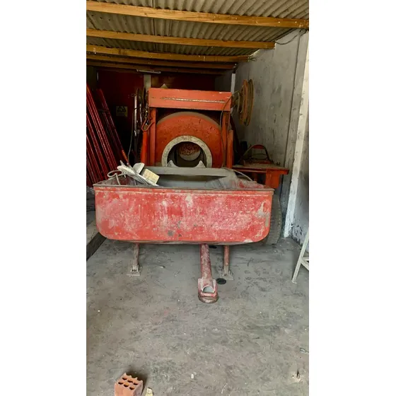 Mezcaldora De Concreto Tipo Tolva 9 Pies, Motor Electri 11hp