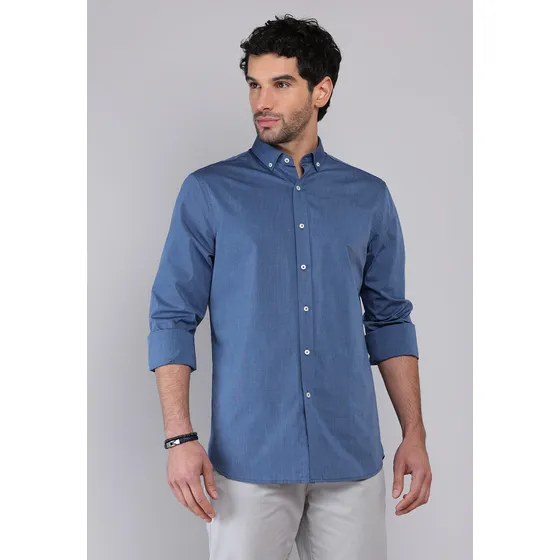Camisa Lisa Manga Larga Piero Butti Pbcvf16nb