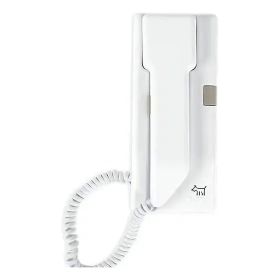 Teléfono Interfón Tpa-1 Intec Blanco De Sobreponer 1 Botón