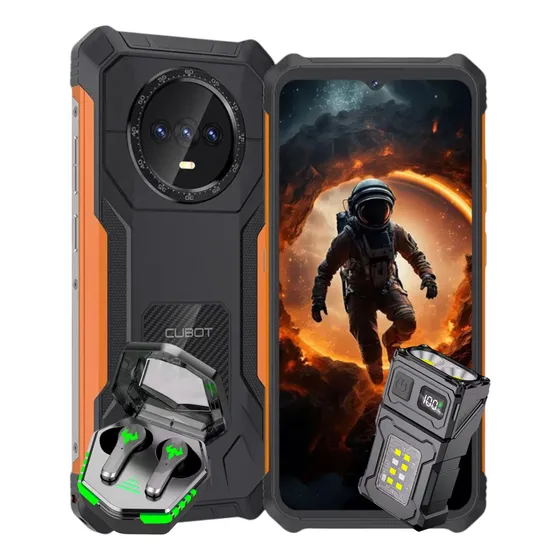 Cubot Kingkong Es Smartphone Ultra Fino Dual Sim 128 Gb Black 6gb+10gb Ram 5100mah Camara De 48mp Android 14
