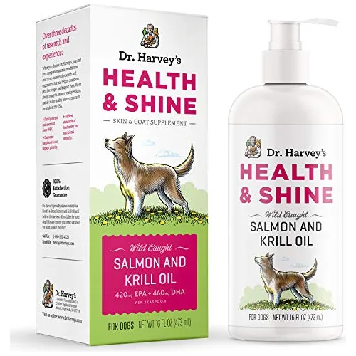 Salud Del Dr. Harvey Quot; Salmón Y Aceite De Krill W2vwn