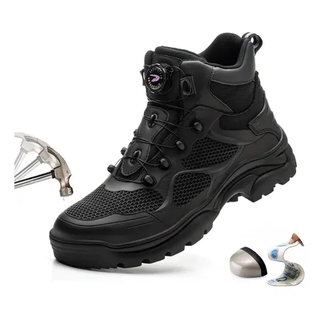 Tenis De Seguridad Antideslizantes Industriales Para Hombre