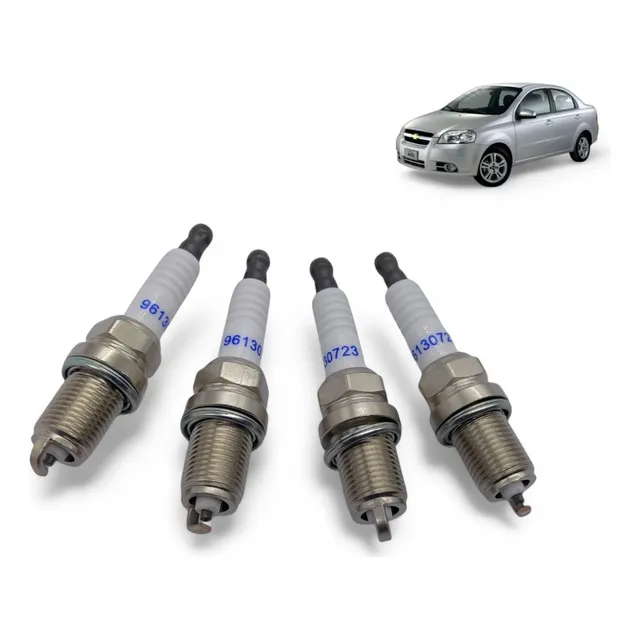 Kit Bujias 1 Electrodo Chevrolet Aveo