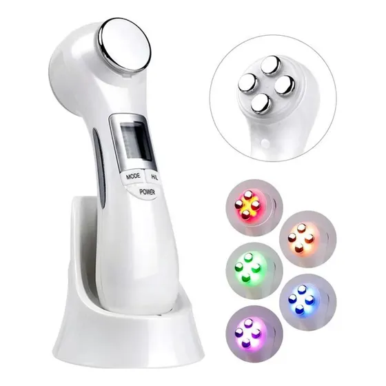 Radiofrecuencia Facial 6 En 1 Electroporador Fototerapia New