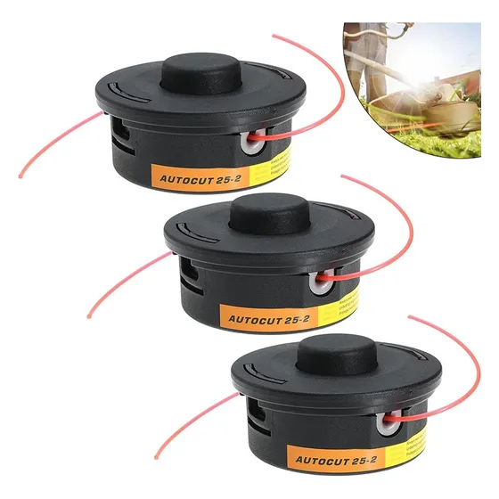 3 Pzs Cabeza Corte Hilo Nylon Fs25-2 Para Desbrozadoras