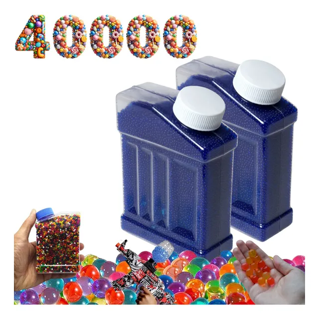 Bolinhas De Gel 40000 Un Decoração Orbeez Gelblaster 7 A 8mm