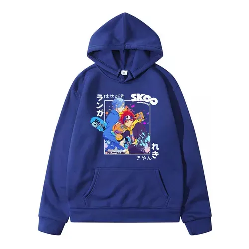 Buzo Canguro Kawaii Sk8 The Infinity Anime Para Hom Unisex