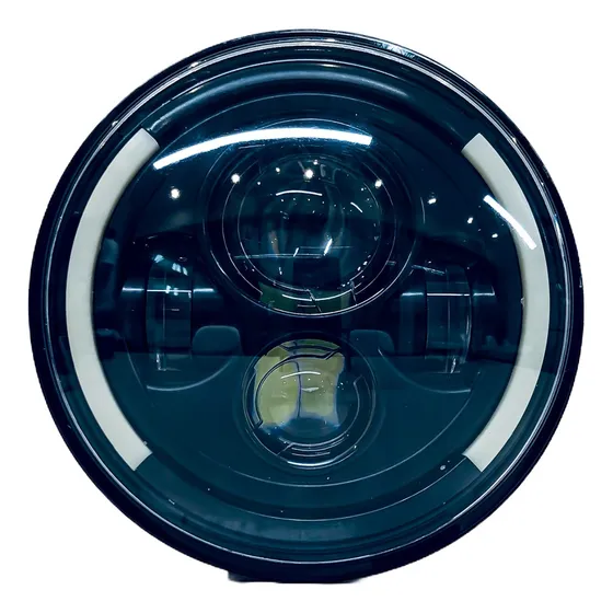 Faro Led 7 Pulgadas Alta Baja Giro Jeep Moto Auto