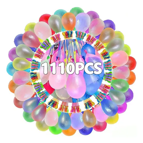 AYNKH 333 Globos De Agua Autosellantes De Llenado Rápido – Ecológicos Y Coloridos Para Peleas De Agua Y Fiestas De Verano