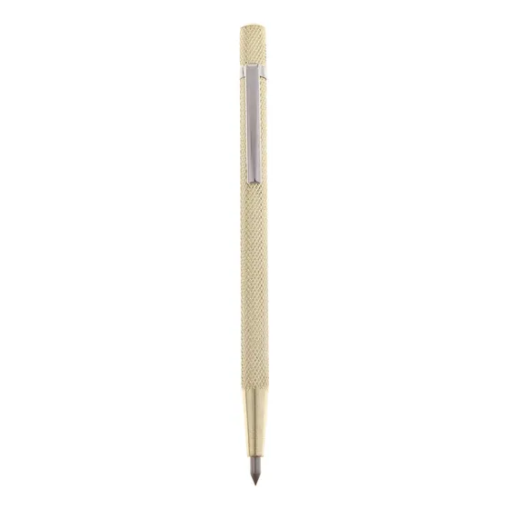 N Pluma De Lápiz Cortador De Vidrio Dorado