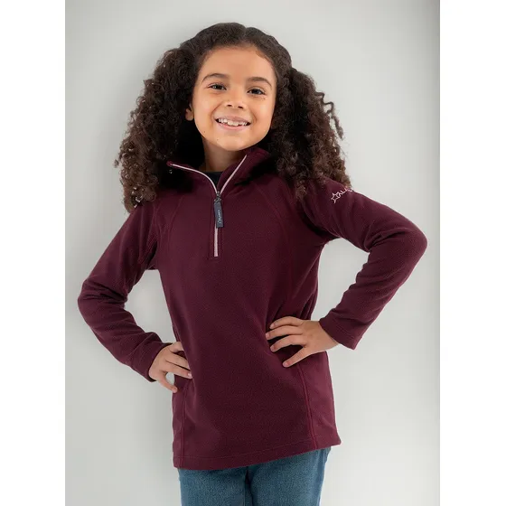 Buzo Micropolar Niños Niñas Alaska Castor Medio Cierre 