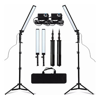 Kit De Iluminación Estudio Fotográfico Con 2 Luces Y 1 Pack Kit De Iluminación Estudio Fotográfico Con 2 Luces Y 1 Pack