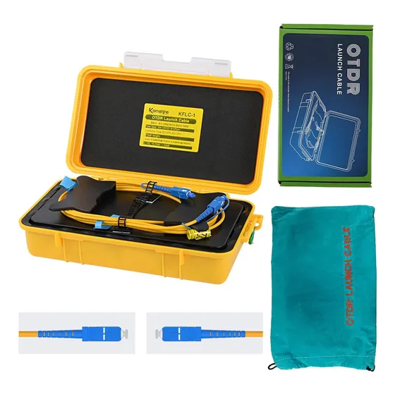 Caja De Cable De Lanzamiento De Komshine Otdr 1000m G652d De