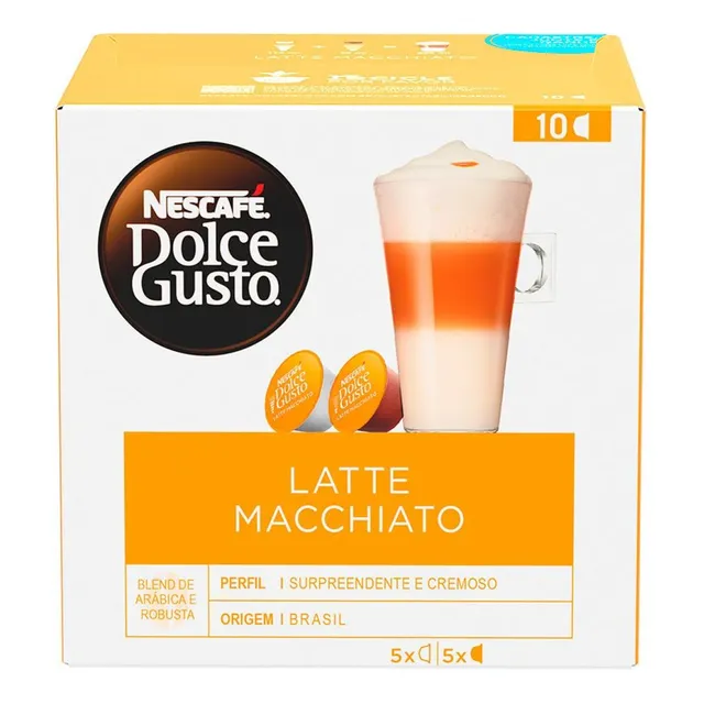 Café Nescafé Dolce Gusto Latte Macchiato X10 Cápsulas