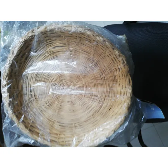 Posa Platos De Bamboo