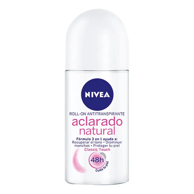 Desodorante Roll-on Nivea Aclarado Natural 50ml