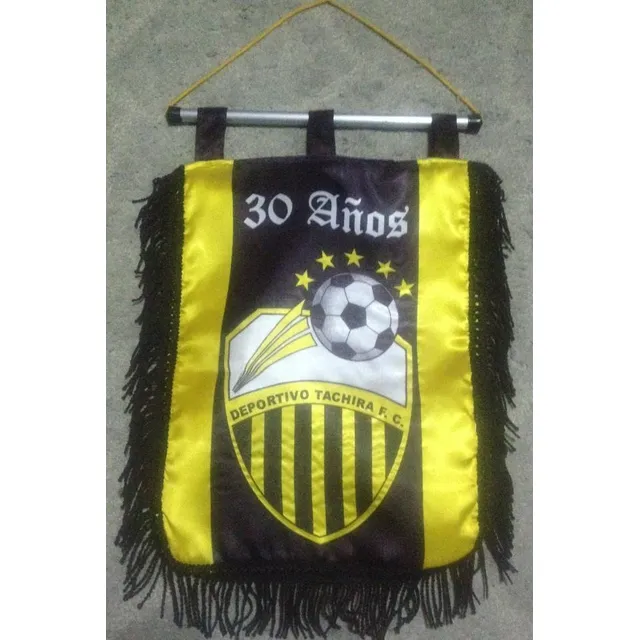 Banderin Del Deportivo Tachira F.c. 30 Anirversario.