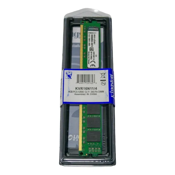 Memoria Ram Ddr3 4gb 1600 Mhz Kingston Pc3-12800