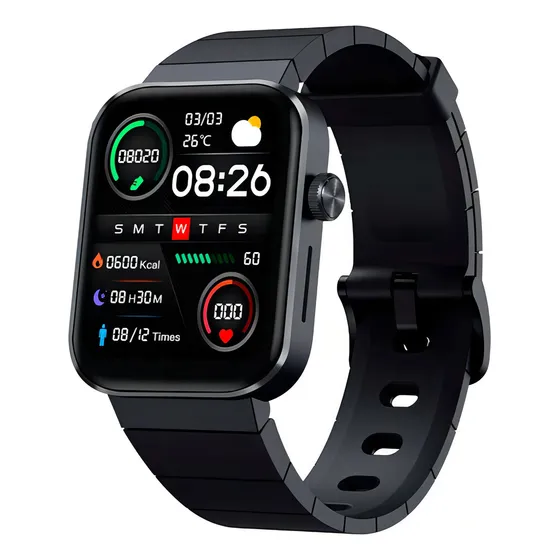 Smart Watch Deportivo Mibro T1 Llamada Pantalla 1,6 Pulgadas Color De La Caja Negro